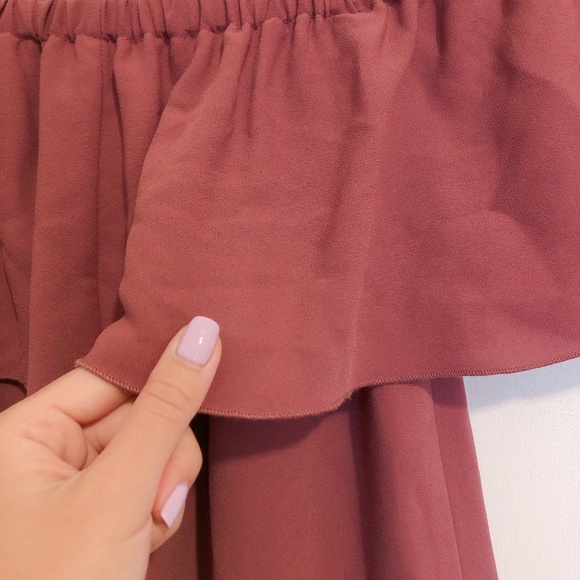 Aritzia Wilfred Off Shoulder Dress - Picture 4 of 5